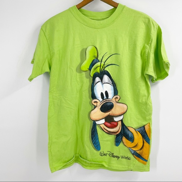 Disney Other - Disneyland Disney World Goofy neon graphic shirt L